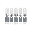 Pokinge 10Pcs Keyboard Cleaning Flexible Brush Multifunctional Cleaning Soft Brush Corner Gap Duster Keycap Puller Bendable Clean Brush for Household view 2
