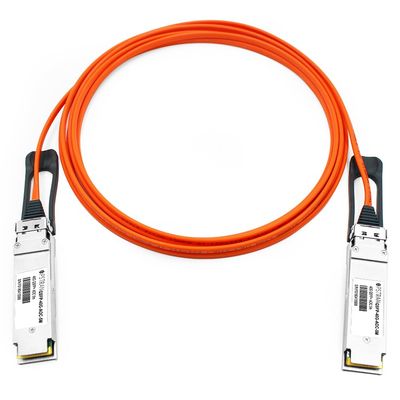 OPSTRAN 5m (16ft) 40G QSFP+ to QSFP+ Active Optical Cable Compatible with Extreme 40GB-F05-QSFP