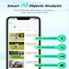 MaxiViz Solar Camera Outdoor Wireless, 2.4G Wi-Fi Security Camera with AI Motion Detection, Cameras for Home Security, 2K Color Night Vision, 2-Way Talk, IP66 Weatherproof, Cloud/SD Storage, 2 Packs view 4