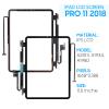 Touch Screen Replacement for iPad Pro 11 1st 2018 /2nd 2020 A2013, A1934, A1980, A1979, A2068, A2230, A2228, A2231 11.0" Front Glass Touch Digitizer with Tools(Not Include LCD) view 2