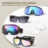 OuShiun 1 Pack Stick on Reading Glasses Clear Magnifying Bifocal Lenses Convert All Glasses into Readers, Reused, Waterless (+2.0) view 2
