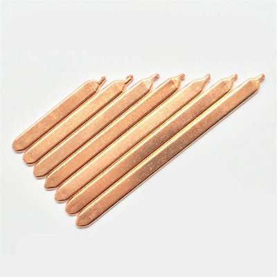 1pcs 60mm-300mm Pure Copper Tube Laptop Radiator Heating Cooler Flat Heat Pipes Heatsink Computer