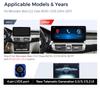 XTRONS 12.3 Inch Android 14 Car Stereo for Mercedes-Benz C218/W218 2013 with NTG 5.0 5.1 5.2 System, IPS Touch Screen 4+64GB Global 4G Car Radio GPS Navigation Support Wireless CarPlay Android Auto view 3