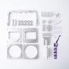RADIOMASTER TX16S Original Replacement Front Case CNC Upgrade Part Set for RADIOMASTER TX16S Series (Silver) view 1