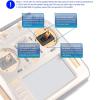 RADIOMASTER TX16S Original Replacement Front Case CNC Upgrade Part Set for RADIOMASTER TX16S Series (Silver) view 3