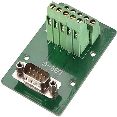 XYWHPGV DB9-G 2 Row 5mm Pitch Adapter Male Terminals Board Nut Type D-Sub Connector(14cf4 63e3a c0bc1 60450 55157 de305