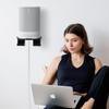 Coyktonty Wall Bracket/Wall Mount Bracket for Sonos Move Speakers,Duty Speaker Mount Mounting Brackets (Black+Black) view 4