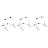 HOMSFOU 3pcs Aluminum Desk Bracket Tablet Mount Lazy Tablet Holder Multi-use Stand Hand-Free Stand view 1