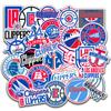 LIONSBRIDGE 27 PCS Los Angeles American Clippers Basketball Stickers for Water Bottle, Laptop, Bicycle, Computer, Motorcycle, Travel Case, Car Decal Decoration Sticker view 1