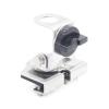 CHICHIYANG Vehicle Trunk HAM Antenna Mount Bracket Clip Stainless Steel Universal Car Antenna Mount Clip for Mobile Radio Antenna view 2