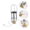 1set Outdoor Gas Lantern Light Compact Camping Propane Lamp Storage Bag for Tent Hiking and Emergency Use Multi-Functional and Easy to Carry view 2