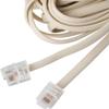 iSoHo Phones Bundle of 4 Telephone Cord - 2 Sets (2 x 15ft, 2 x 25ft) - Crisp Sound, Easy to Use - Perfect for Home or Office - Bone Ivory view 3