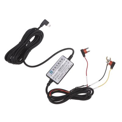 Axyghmz Upgraded DashCam Hardwire Mini USB Hard Wire Cable 12V~30V to 5V 2.5A for Car Driving Recorder Navigation DVR Phones Car DVR Exclusive Power Box Cable, Yellow