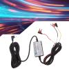 Axyghmz Upgraded DashCam Hardwire Mini USB Hard Wire Cable 12V~30V to 5V 2.5A for Car Driving Recorder Navigation DVR Phones Car DVR Exclusive Power Box Cable, Yellow view 2
