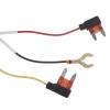 Axyghmz Upgraded DashCam Hardwire Mini USB Hard Wire Cable 12V~30V to 5V 2.5A for Car Driving Recorder Navigation DVR Phones Car DVR Exclusive Power Box Cable, Yellow view 4