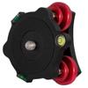 ZGYDNM Tripod Leveler Base Leveler Three-Wheel Leveler with Bubble Level Bag for Digital SLR Cameras view 2
