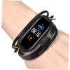 Hemoton Replacement Knit Leather Band for Comfortable Strap for Fitness Activities and Daily Wear Stylish Design for Men and Women view 2