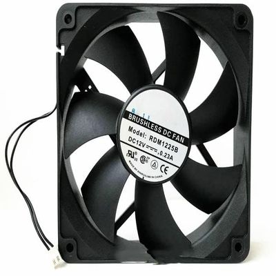 Beautyrankle Fan for RDM1225B Fan 12V 0.23A 12025mm Chassis Cooling Fan
