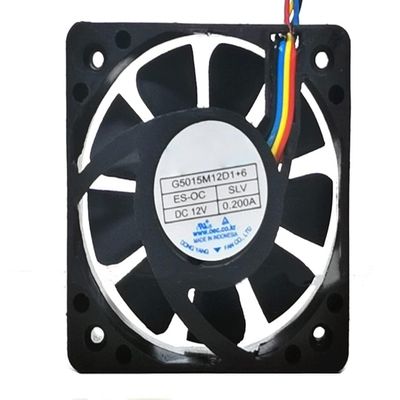 Beautyrankle Fan for G5015M12D1+6 5015 Fan 12V 0.200A 5CM 50MM car Audio Cooling Fan