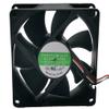 Fan for DA08025B12UR 12V 0.50A 80X80X25MM 3-Wire Cooling Fan view 1