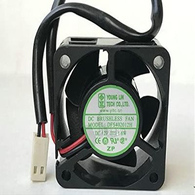 Beautyrankle Fan for YOUNGLIN 4020 DFS402012H 12V 1.6W 0.13A Silent Cooling Fan