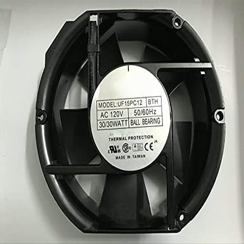 Beautyrankle Fan for Mechatronics UF15PC12 AC120V 30W 15050 15CM Cabinet Exhaust Cooling Fan