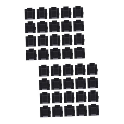 Gadpiparty 200pcs Self Adhesive Cable Clamp Cable Ties for Desk Wire Management Holder Cord Organizer for Car Dvr