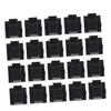 Gadpiparty 200pcs Self Adhesive Cable Clamp Cable Ties for Desk Wire Management Holder Cord Organizer for Car Dvr view 2