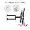 Adjustable 32-65" TV Stand Mount, VESA 400 * 400, 35 KG Capacity, -10~10 Tilt view 3