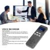 Digital Voice Recorder, Noise Reduction Voice Recorder, Dual Microphone, Password, One Touch Recording, MP3, Audio Recording Device for Meetings, view 3