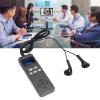 Digital Voice Recorder, Noise Reduction Voice Recorder, Dual Microphone, Password, One Touch Recording, MP3, Audio Recording Device for Meetings, view 4