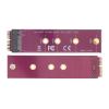 suckoo for MacBook Air Pro 2013-2017 A1465 A1466 A1398 A1502 12+16Pin to NVME M-Key M.2 PCI-E 4.0 3.0 SSD Hard Drive 2230 2242 2260 2280 Adapter Expansion Board Upgrade Converter Purple view 4