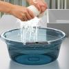 Mumusuki Plastic Wash Basin with Handles, Portable Dish Tub for Kitchen, Bathroom, Laundry Thick and Easy to Practical and Convenient Design for Household (Medium), Mumusukiv3xkt7r8oe-11 view 4