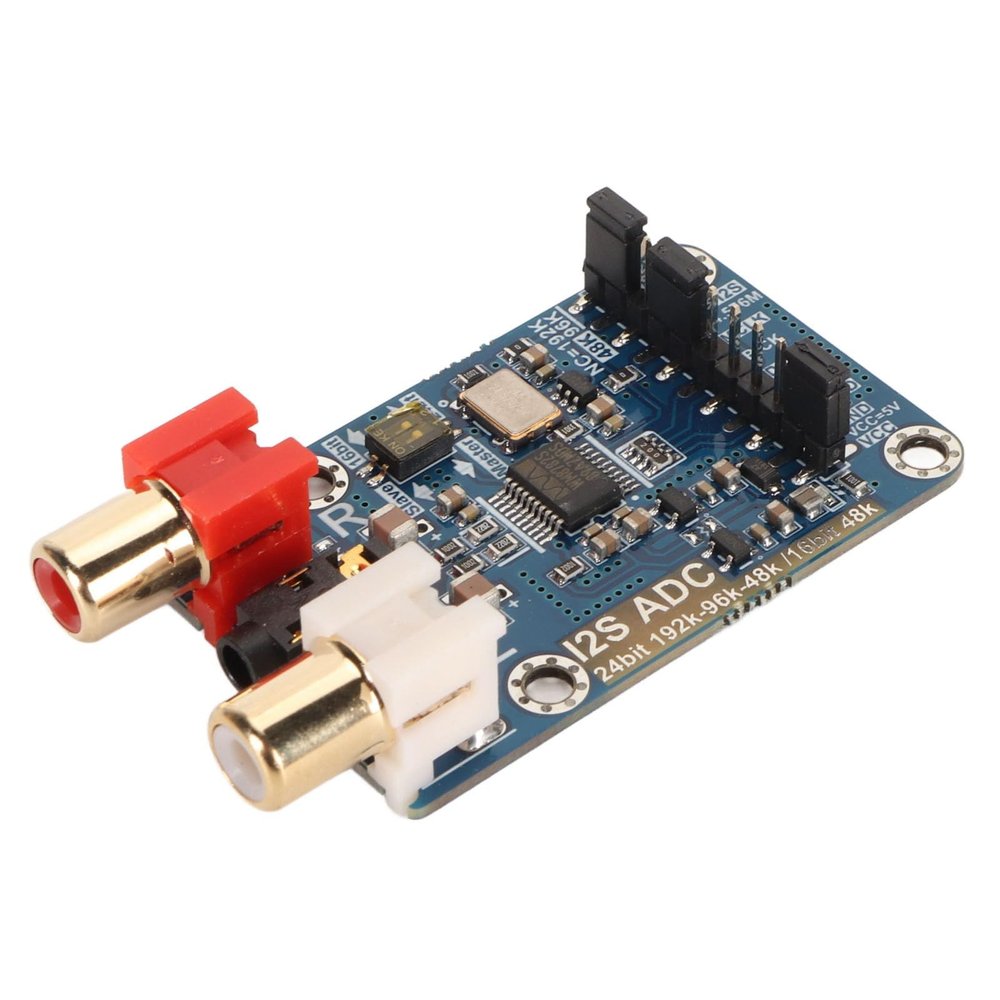 Yoidesu I2S ADC Audio Card Module, Lossless Digital Audio Decoder Module, Master Slave Mode Development Board, Support 24bit 192k, 24bit 96k Master Mode