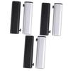 PartyKindom 6pcs Retractable Computer Cleaning Brush Dust for Keyboards Electronics and Spaces Silver Black for Home Appliances Hard Reach Areas view 1