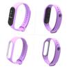 Accessory Fashion Dual Silicone Wristband Replacement Strap Comfortable to Wear Protective Shell view 1