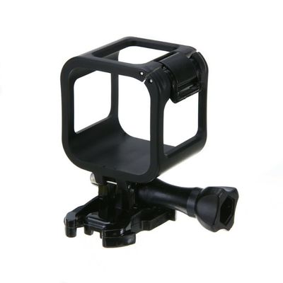 CHICHIYANG Housing Case for GoPro Hero 4 5 Session Camera, Full Protection Video Camera Cage with Flash Mount Base