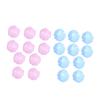 balacoo 60pcs Ear Covers for Hair Dyeing Earmuffs for Salon Use Easy Clean Suitable for Beauty and Bathing Blue Pink view 1