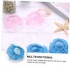 balacoo 60pcs Ear Covers for Hair Dyeing Earmuffs for Salon Use Easy Clean Suitable for Beauty and Bathing Blue Pink view 3