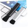 PartyKindom 4pcs Retractable Keyboard Cleaning Brush Compact Dust Removal Tool for Home Electronics Black Silver for Hard Reach Spaces and Delicate view 2