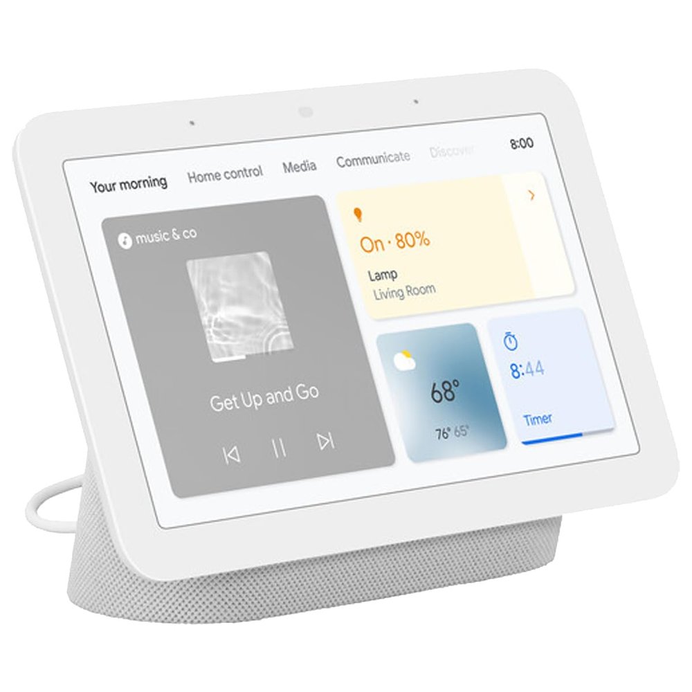 Google Smart Display 7 inch Touchscreen HD Display and Speaker with WiFi Streaming Wireless Video and Audio (2nd Gen) Taiwan Model GUIK2-TW