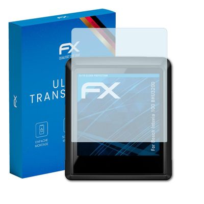 atFoliX Screen Protection Film compatible with Bosch Intuvia 100 BHU3200 Screen Protector, ultra-clear FX Protective Film (3X)