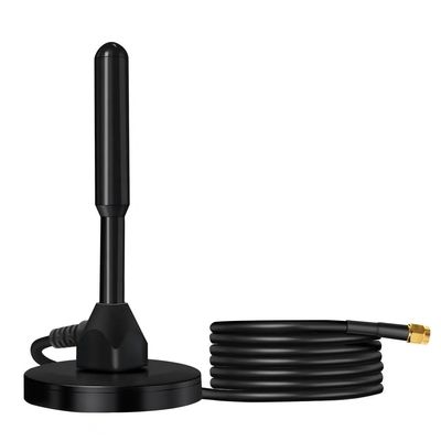XYANT Omni Outdoor Antenna Sucker,915MHz 868MHz LORA Antenna High Gain 35dbi with Pure Copper Rod for Long Distance Transmission, Black