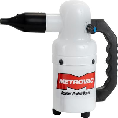Metrovac Model ED50018/3V DataVac Electric Duster - 500W, 0.75 Horsepower Unit - Blast Away Dust from Electronics Safely and Efficiently - Assembled w/ 3 Conductor Grounded Cord - 12 Feet Cord