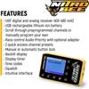 Rugged Radios Nitro Bee Xtreme UHF Race Receiver with Stereo Earbuds view 4