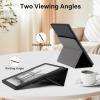 CoBak Stand Case for Kindle Scribe - Premium Folio Leather Cover with Pen Holder, Auto Sleep/Wake - Compatible with 10.2 Inch Kindle Scribe (2022/2024 Release) view 2