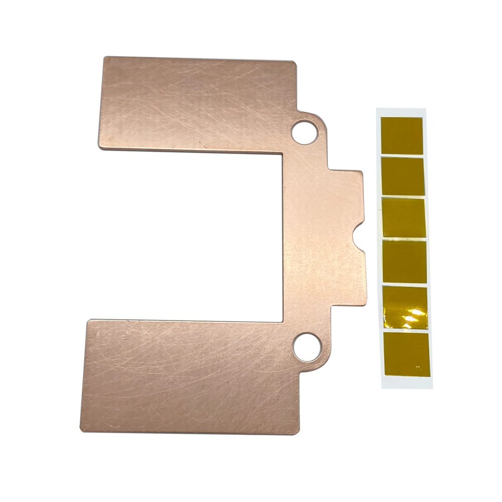 CHENGBEI GPU VRAM Thermal Pad Copper Heatsink Miner Graphics Card Best Cooling Use with GPU Water Block 5600 5700XT Gpu Copper Heat Sink