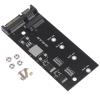 Add On Card NGFF M.2 Adapter M2 SATA3 Raiser M.2 to Adapter M2 SSD to Expansion Card Support 30/42/60/80mm M.2 Ngff to Sata Adapter Card view 1