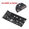 Add On Card NGFF M.2 Adapter M2 SATA3 Raiser M.2 to Adapter M2 SSD to Expansion Card Support 30/42/60/80mm M.2 Ngff to Sata Adapter Card view 2