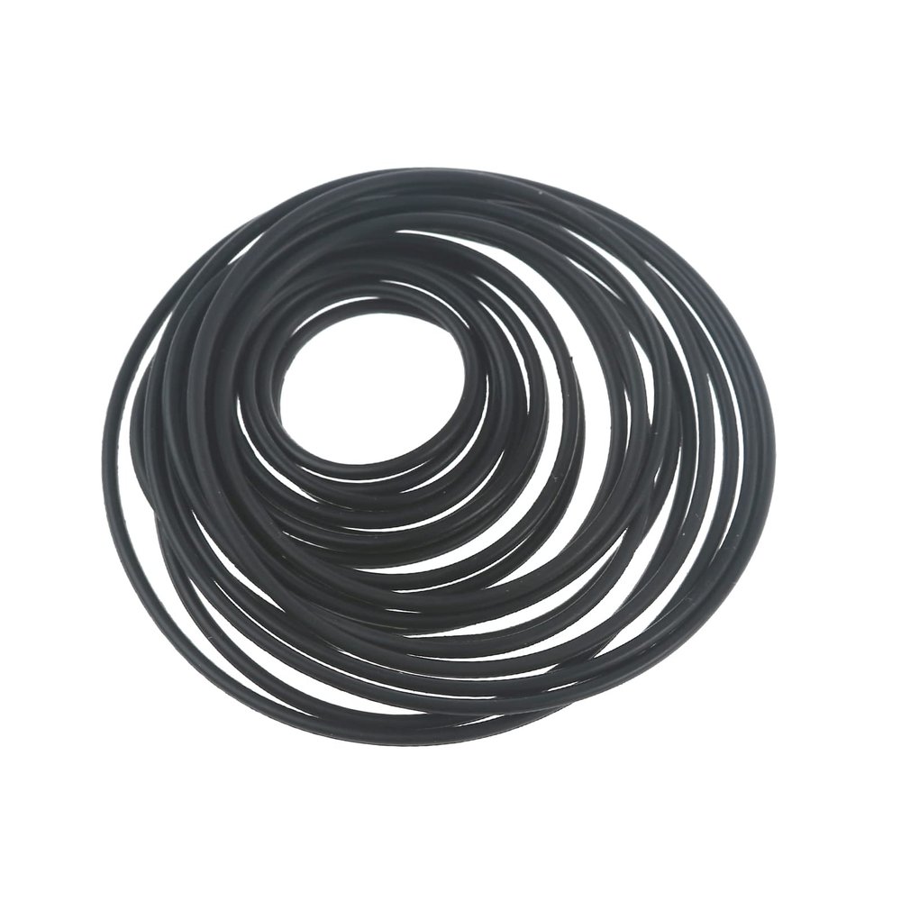 20Pcs Recorder Rubber Belts 1.5mm Round Cassette Recorder Repair Maintenance Belt Video Accessories Cassette Belt Replacement Round